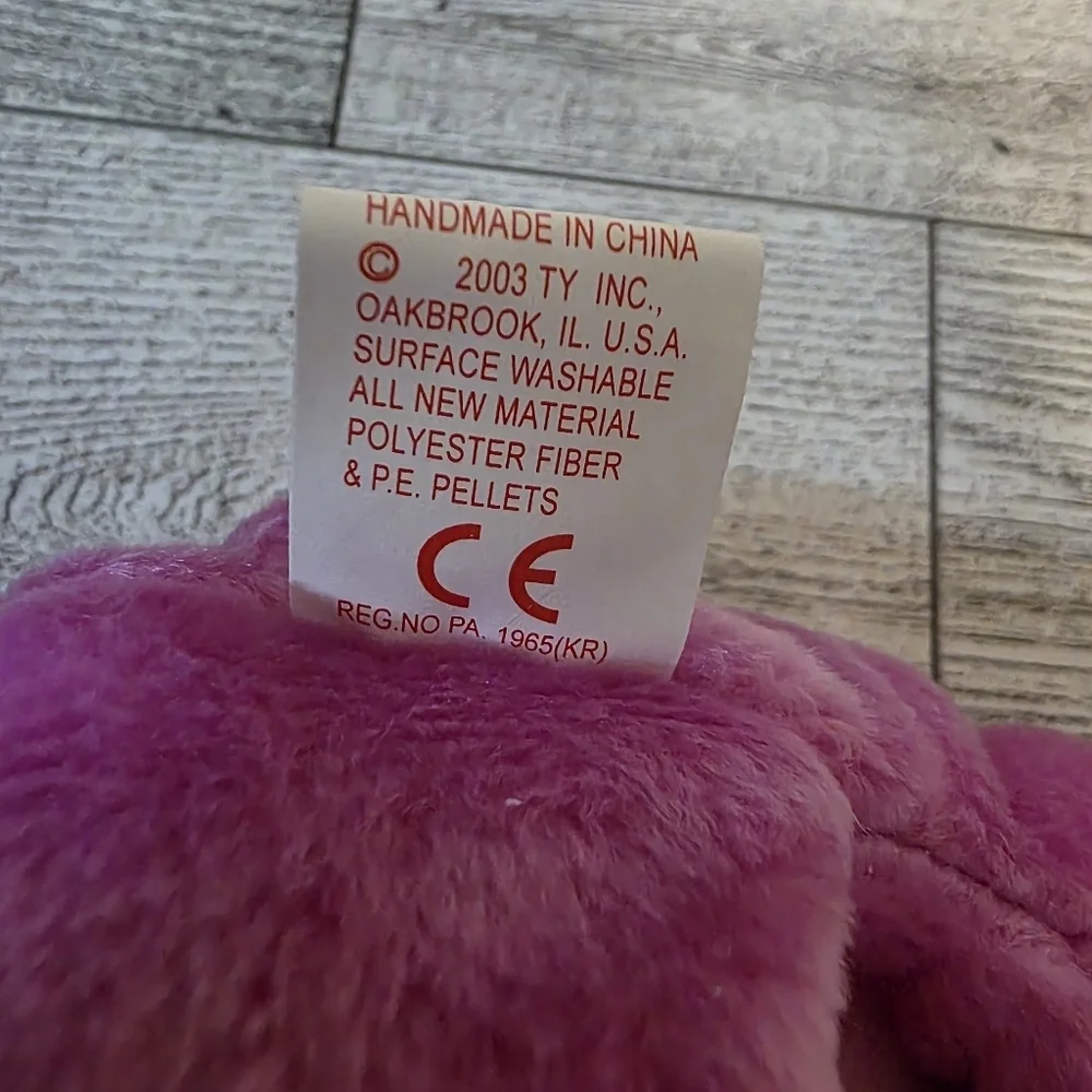 Ty Mother Fuchsia Bear Plush Toy